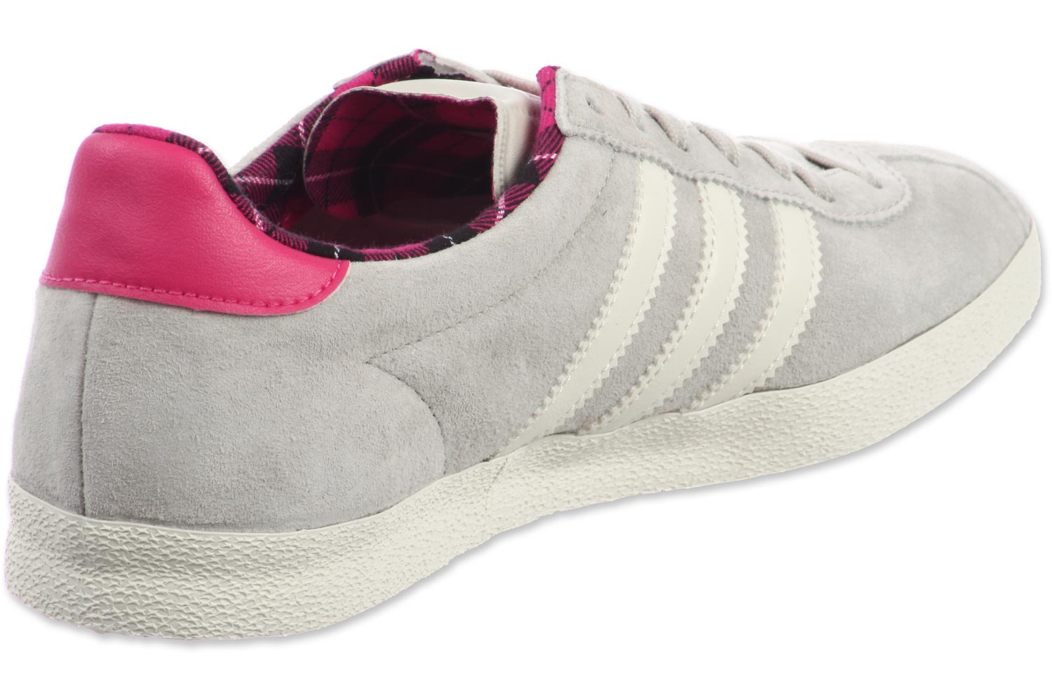 adidas gazelle grise et rose femme